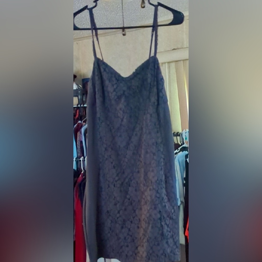 🌸✨ American Eagle Navy Lace Center Mini Dress | Size 10 | NWT 🌸✨